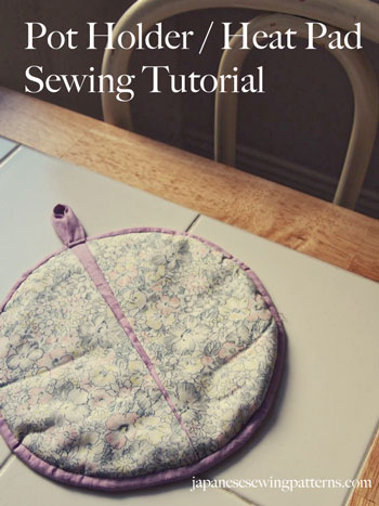 How to make a pot holder oven mitt heat pad